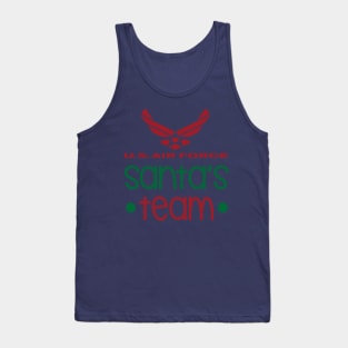 Best Gift for Christmas - U.S. Air Force Santa's Team Tank Top